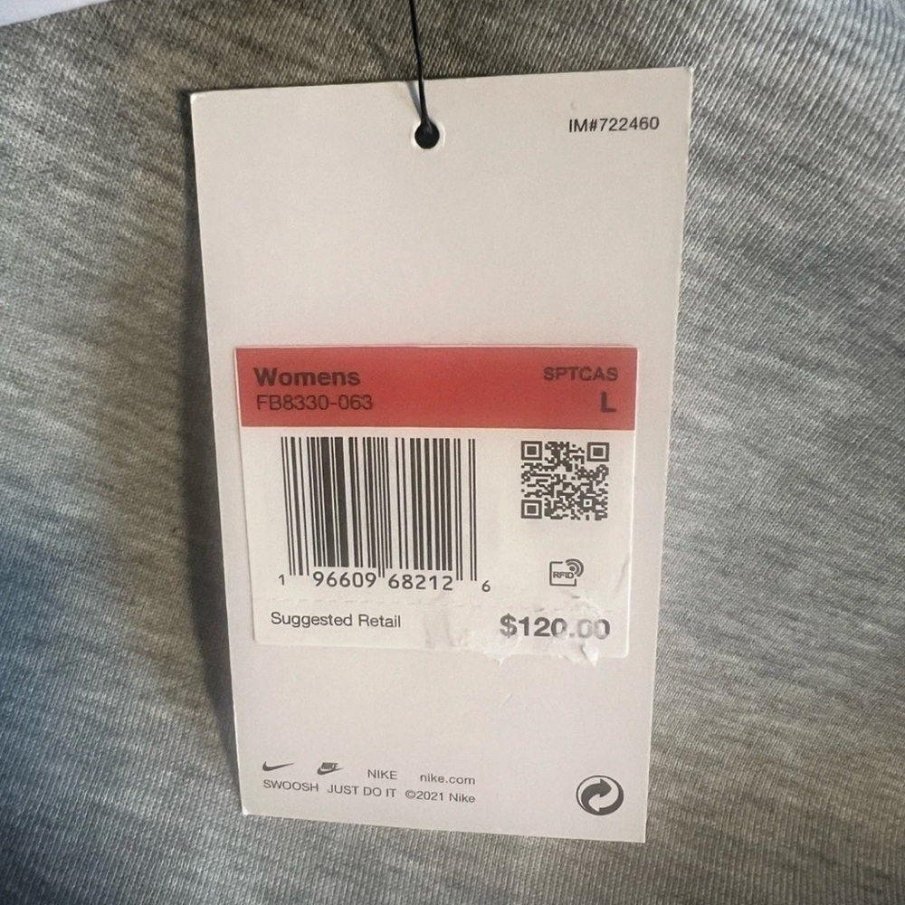 Nike Tech Fleece Dark Gray Heather Black Pants Sweatpants Joggers - Picture 5 of 7